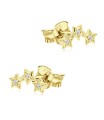 Triple Star Stud Earring STS-6941
